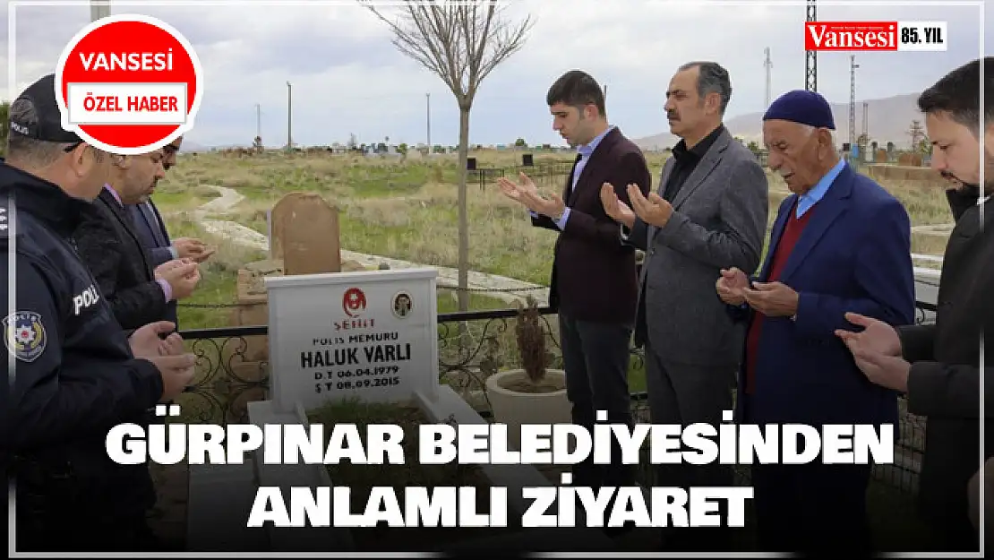 Gürpınar Belediyesinden anlamlı ziyaret