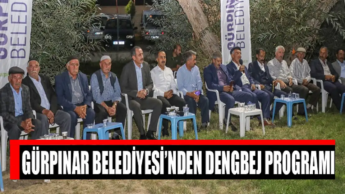 Gürpınar Belediyesi'nden Dengbej Programı