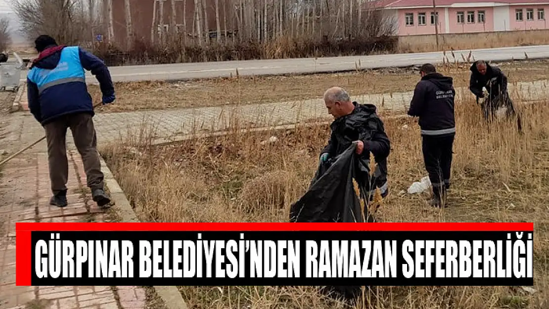 GÜRPINAR BELEDİYESİ'NDEN RAMAZAN SEFERBERLİĞİ