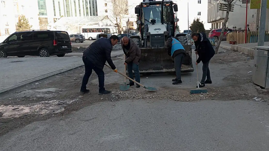 Hafiziye ve Cumhuriyet Mahallelerinde stabilize çalışmaları devam ediyor