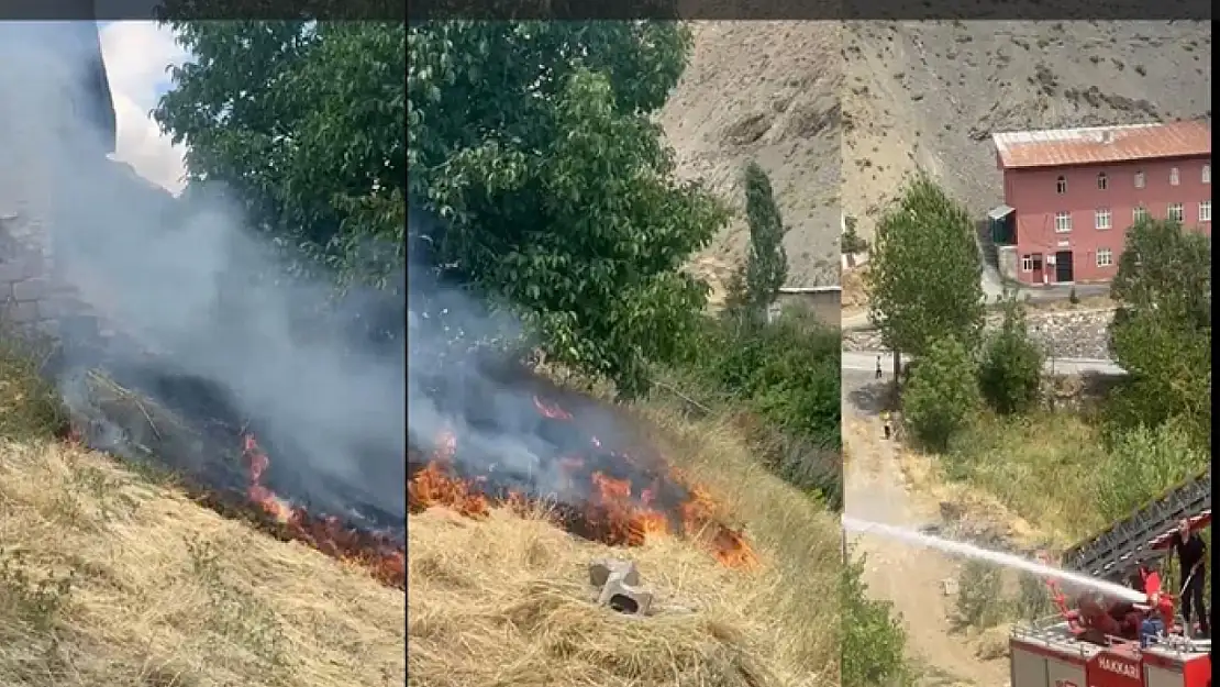 Hakkari'de bir ayda 53 yangına müdahale edildi