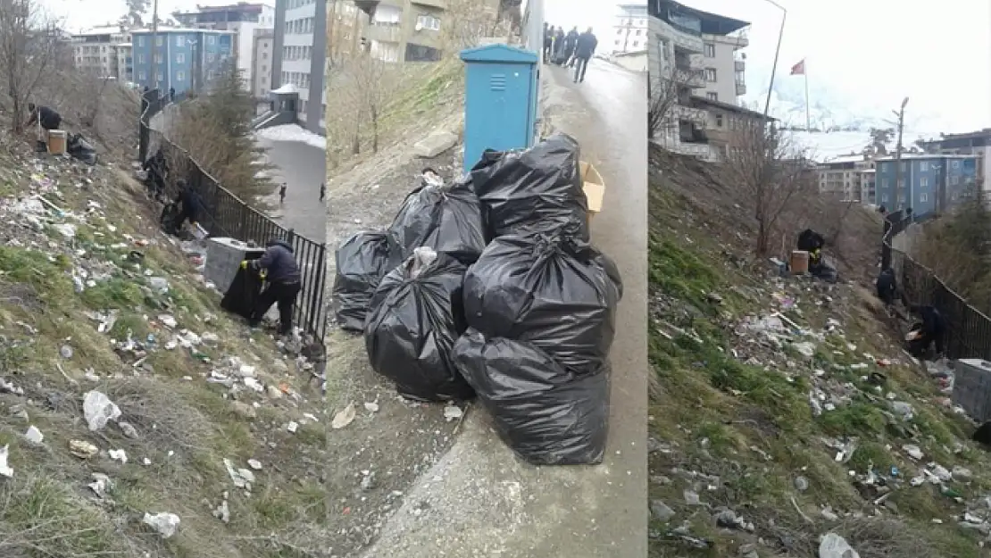 Hakkari'de çevre temizliği seferberliği