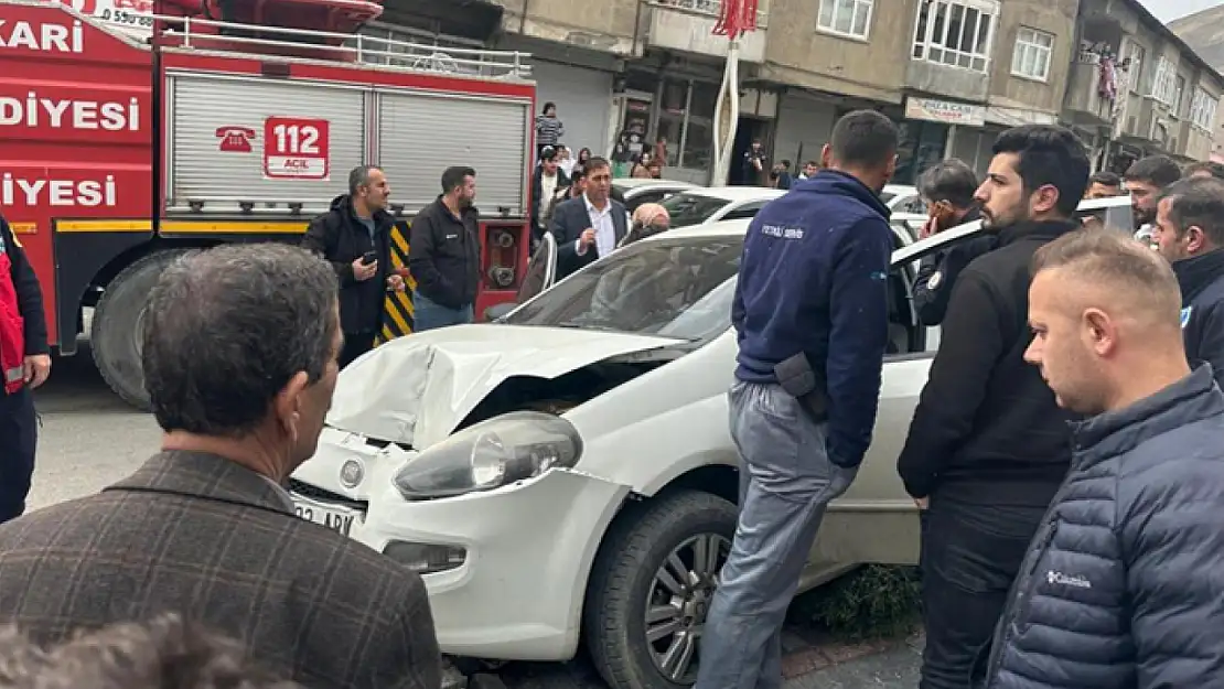 Hakkari'de trafik kazası