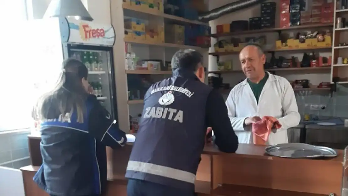 Hakkari'deki kantinlere sıkı denetim