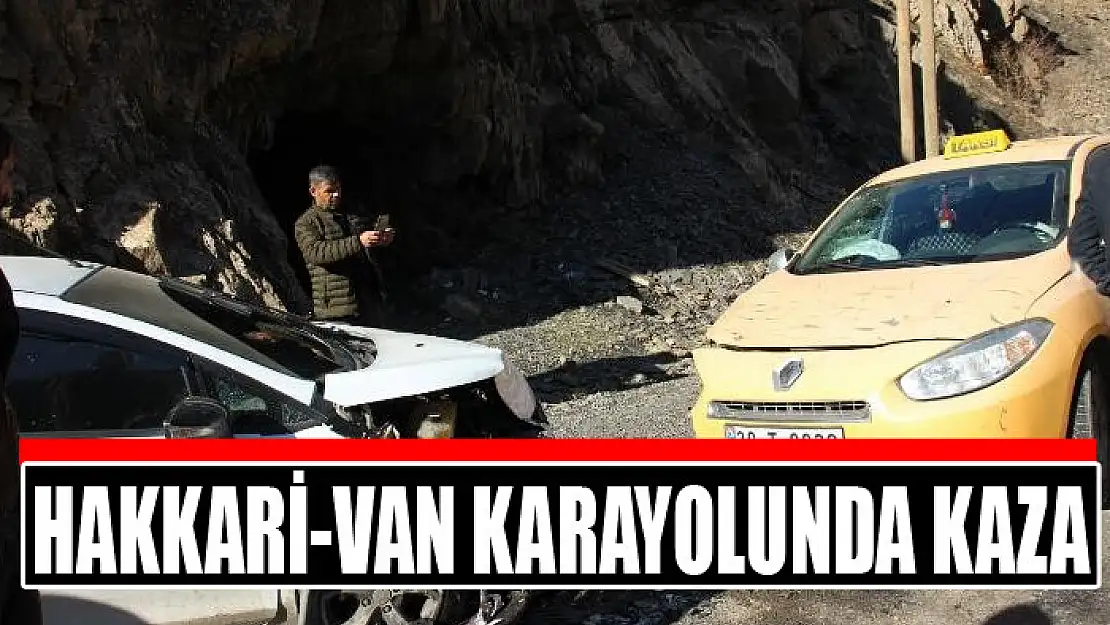 Hakkari-Van karayolunda kaza