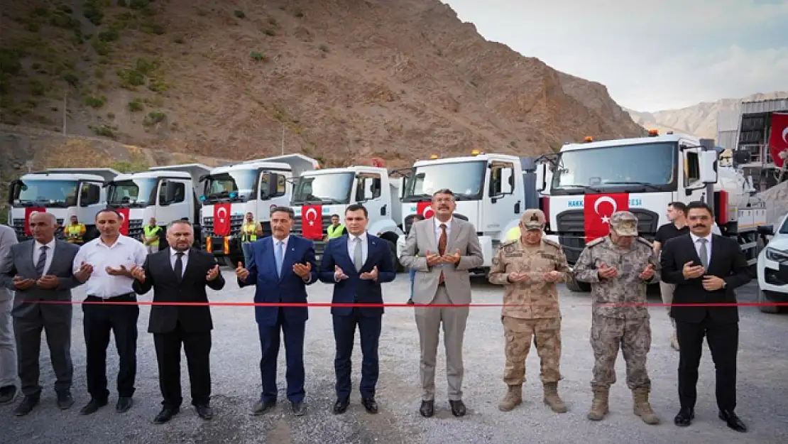 Hakkâri'ye 93 milyonluk araç takviyesi
