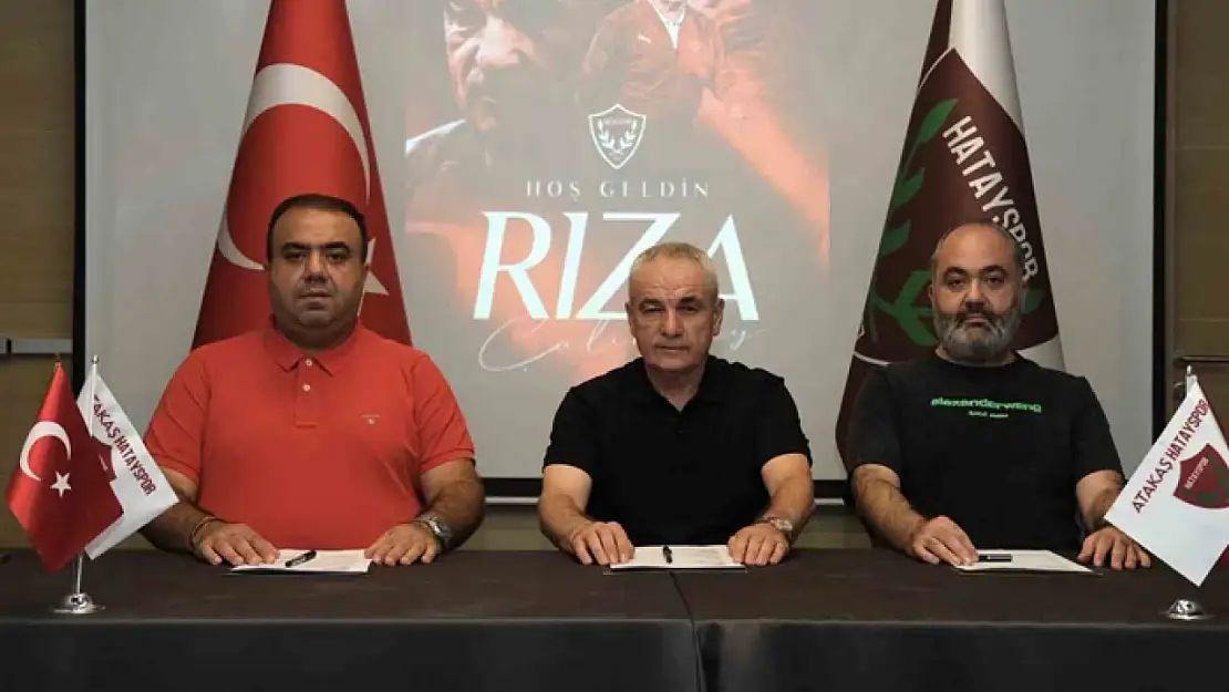 Hatayspor, Rıza Çalımbay ile sözleşme imzaladı