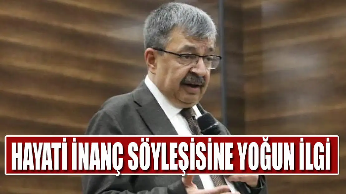 Hayati İnanç söyleşisine yoğun ilgi