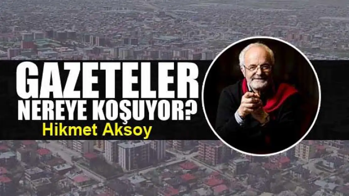 Gazeteler nereye koşuyor?