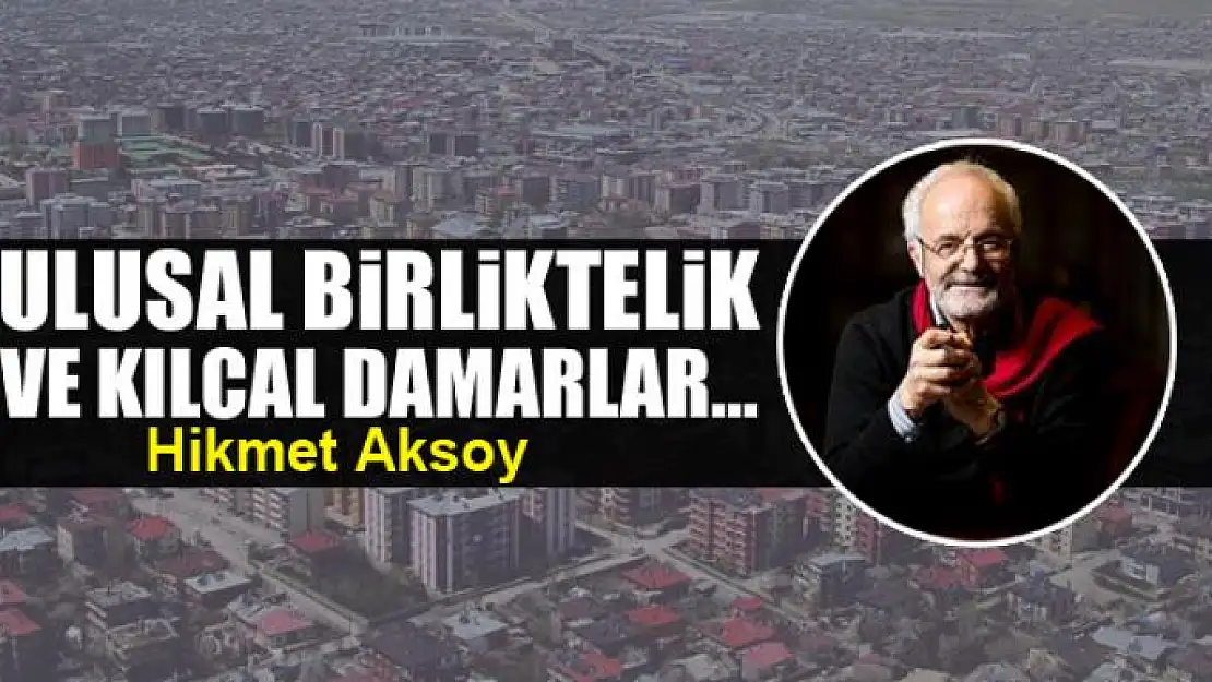 Ulusal birliktelik ve kılcal damarlar...