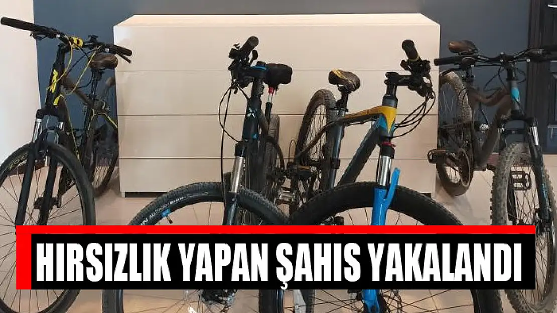 Hırsızlık yapan şahıs yakalandı