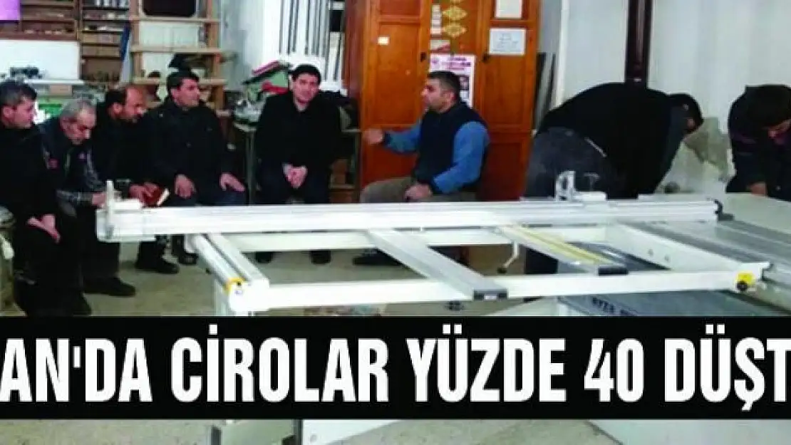 'Van'da cirolar yüzde 40 düştü'