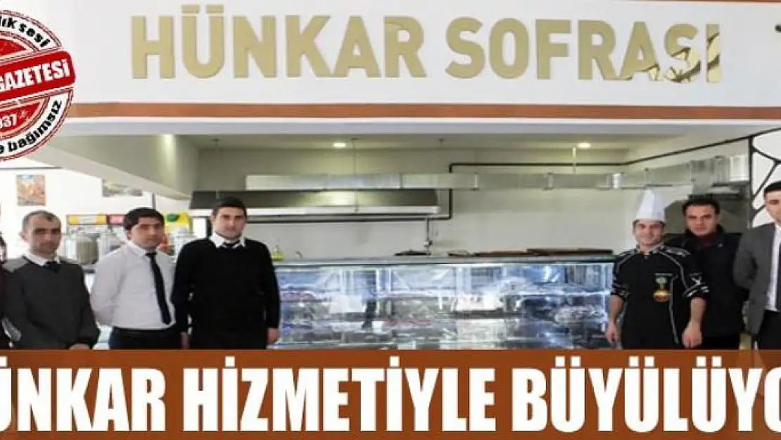 Hünkar hizmetiyle büyülüyor