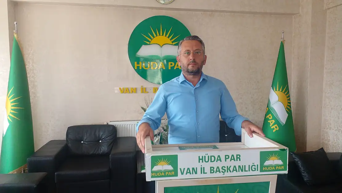 Hür Dava Partisi Van İl Başkanı Rasim Sayğın:  Eğitimdeki sorunlar giderilmeli