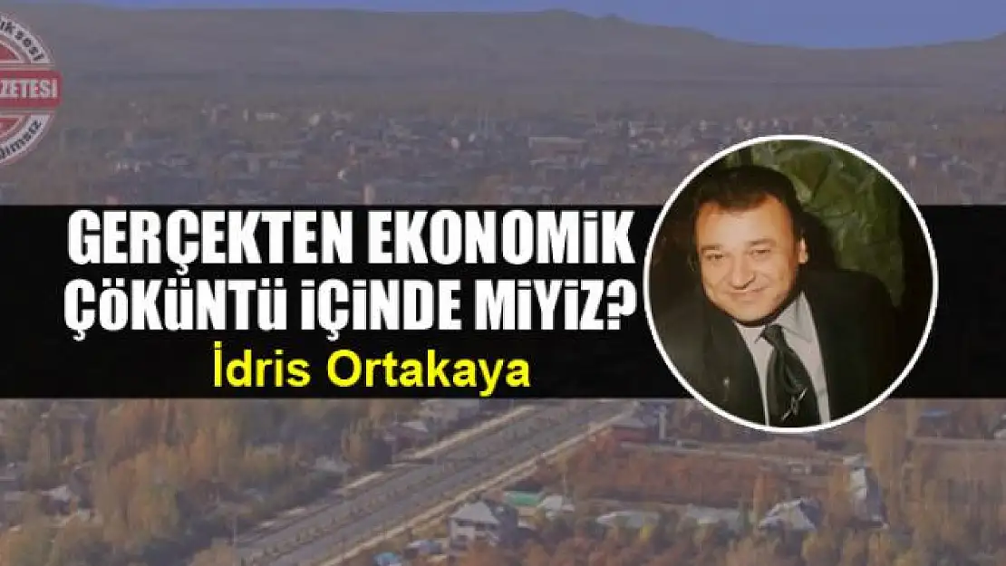 Gerçekten ekonomik çöküntü içinde miyiz?