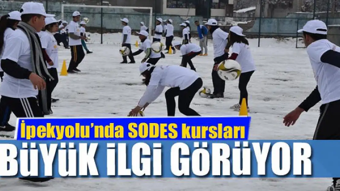 İpekyolu'nda SODES kurslarına ilgi 