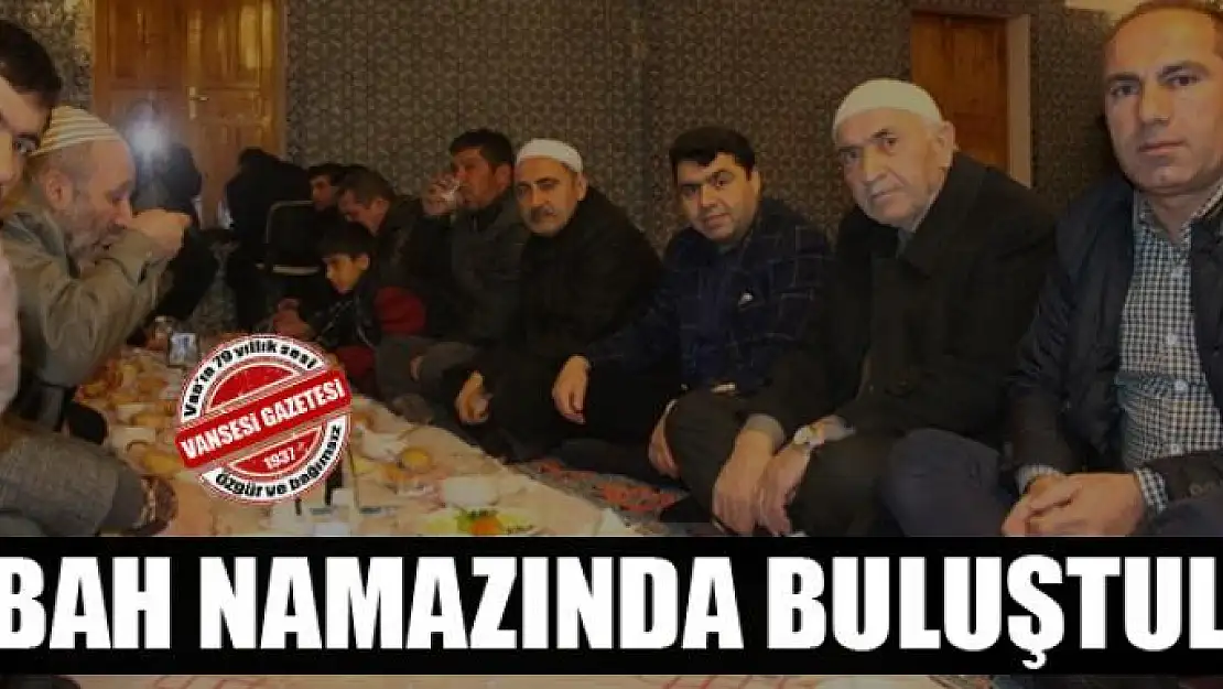 Sabah namazında cemaate çorba ikramı