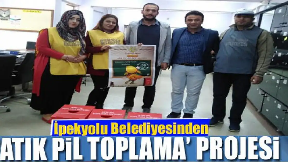 İpekyolu Belediyesinden 'Atık Pil Toplama' projesi