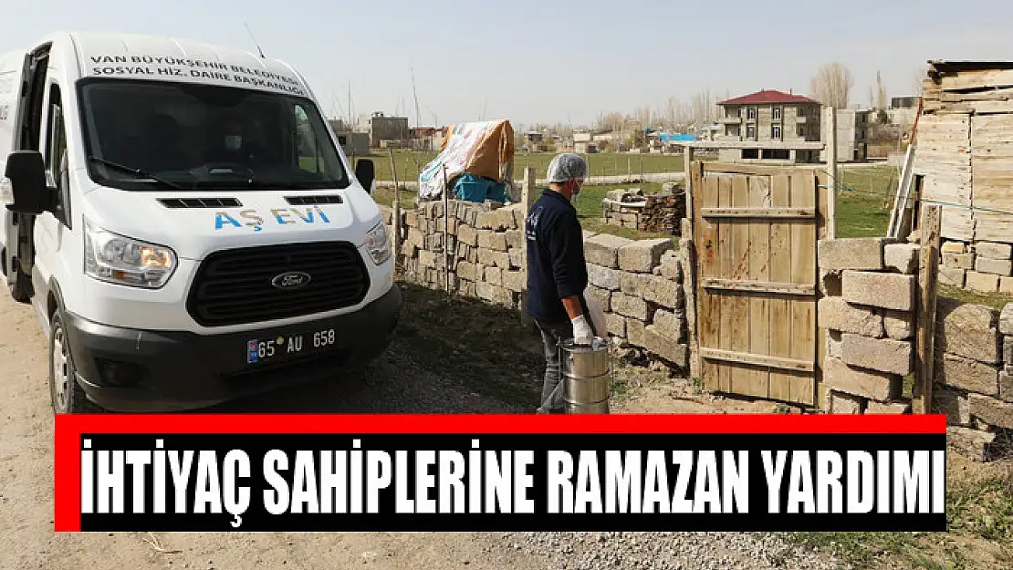 İHTİYAÇ SAHİPLERİNE RAMAZAN YARDIMI