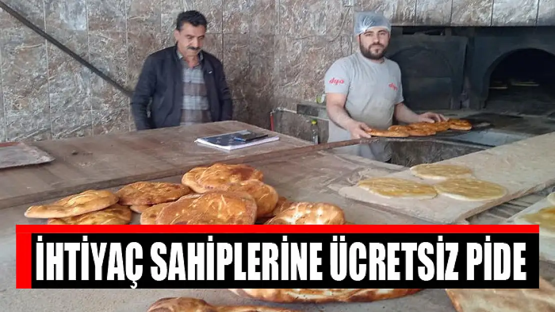 İhtiyaç sahiplerine ücretsiz pide