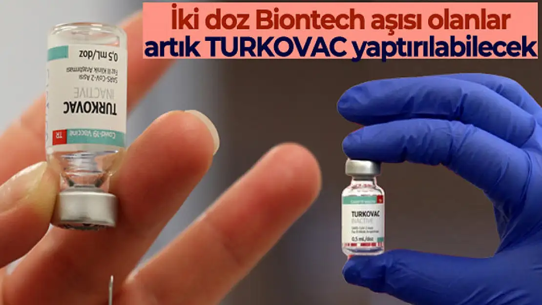 İki doz Biontech üzerine TURKOVAC yaptırılabilecek