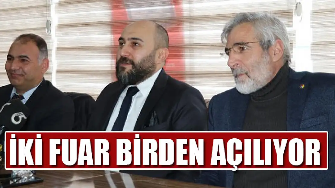 İki fuar birden ziyaretçilerine merhaba diyecek