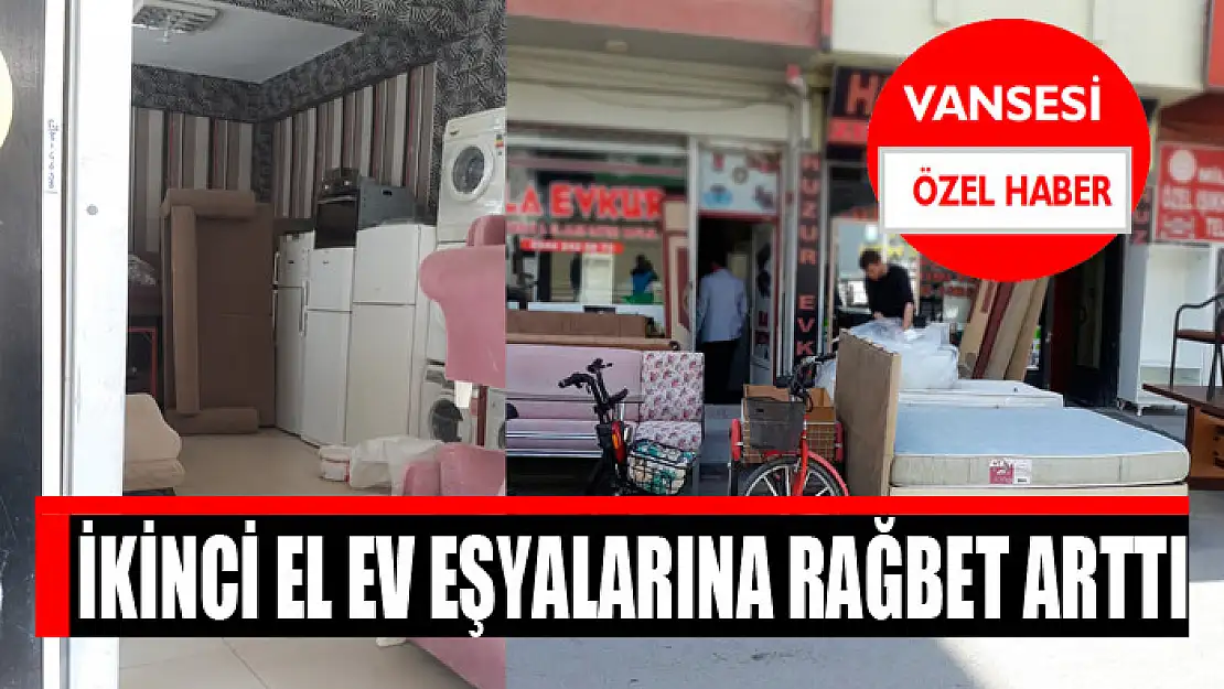 İkinci el ev eşyalarına rağbet arttı