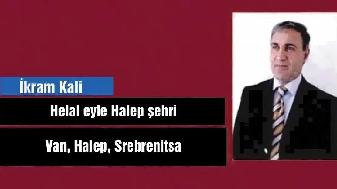 Helal eyle Halep şehri