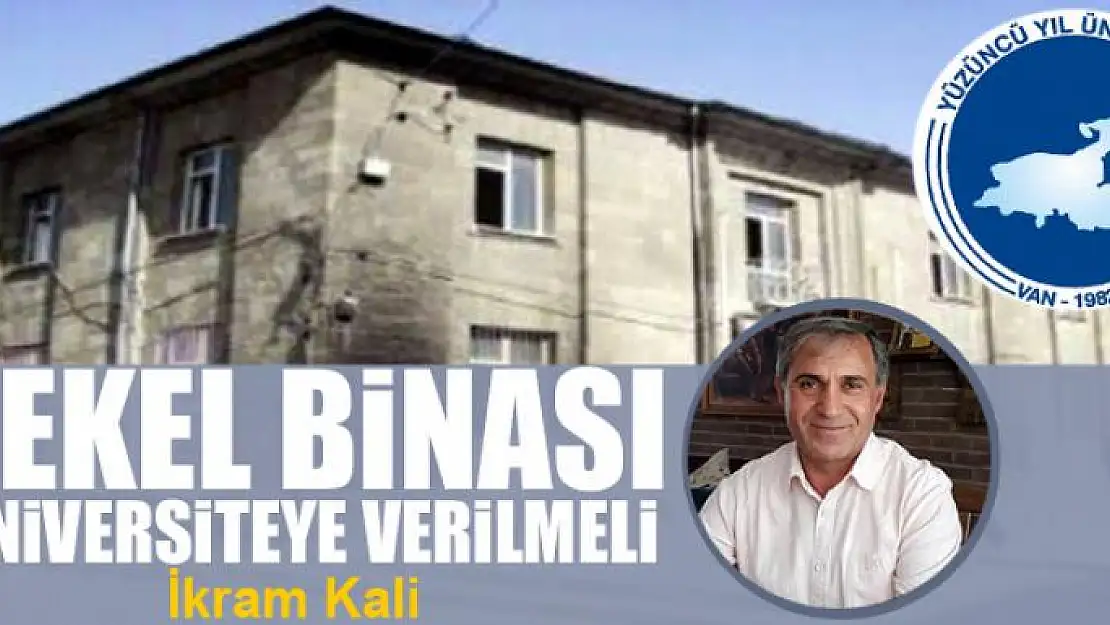 Tekel binası üniversiteye verilmeli