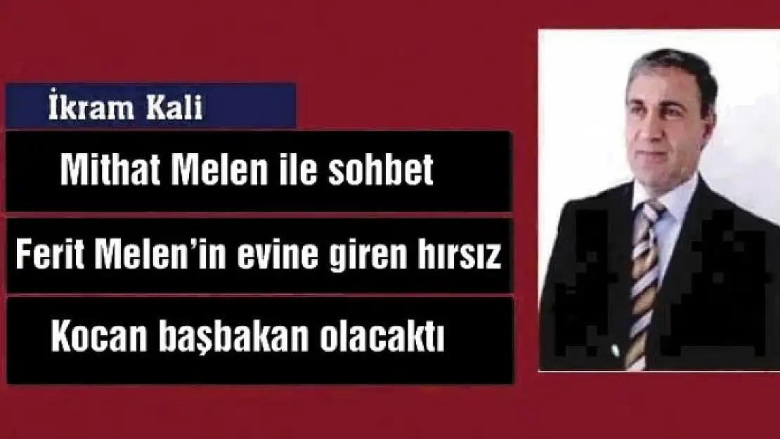 Mithat Melen ile sohbet