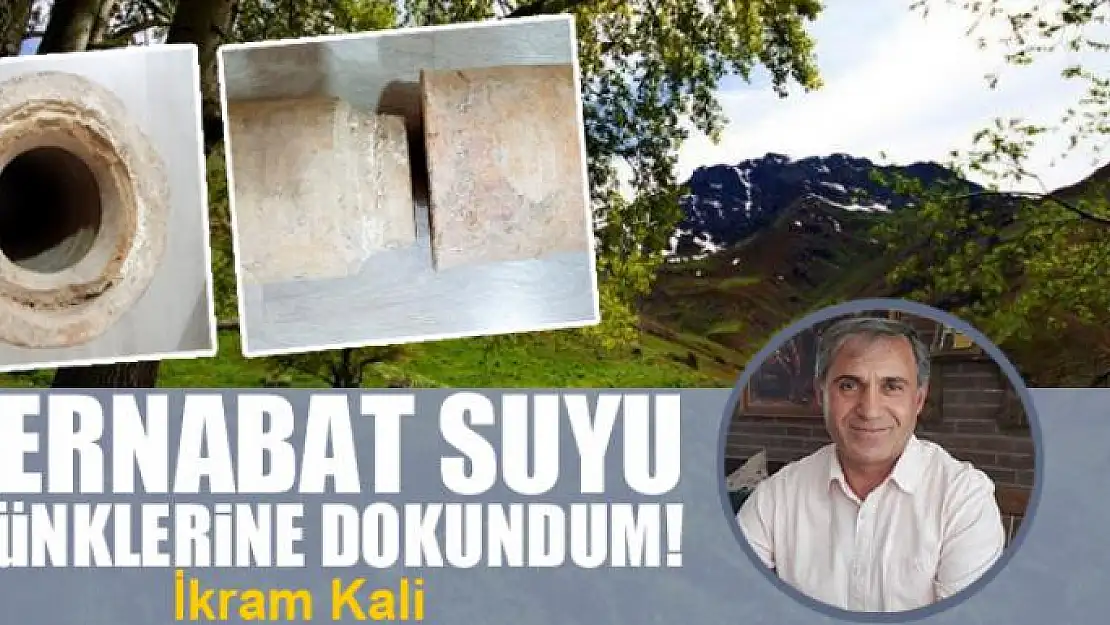 Zernabat suyu künklerine dokundum!  