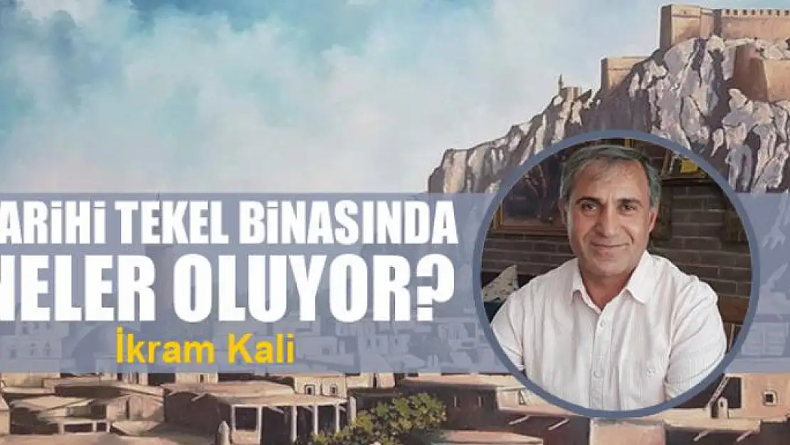 Tarihi Tekel binasında neler oluyor?