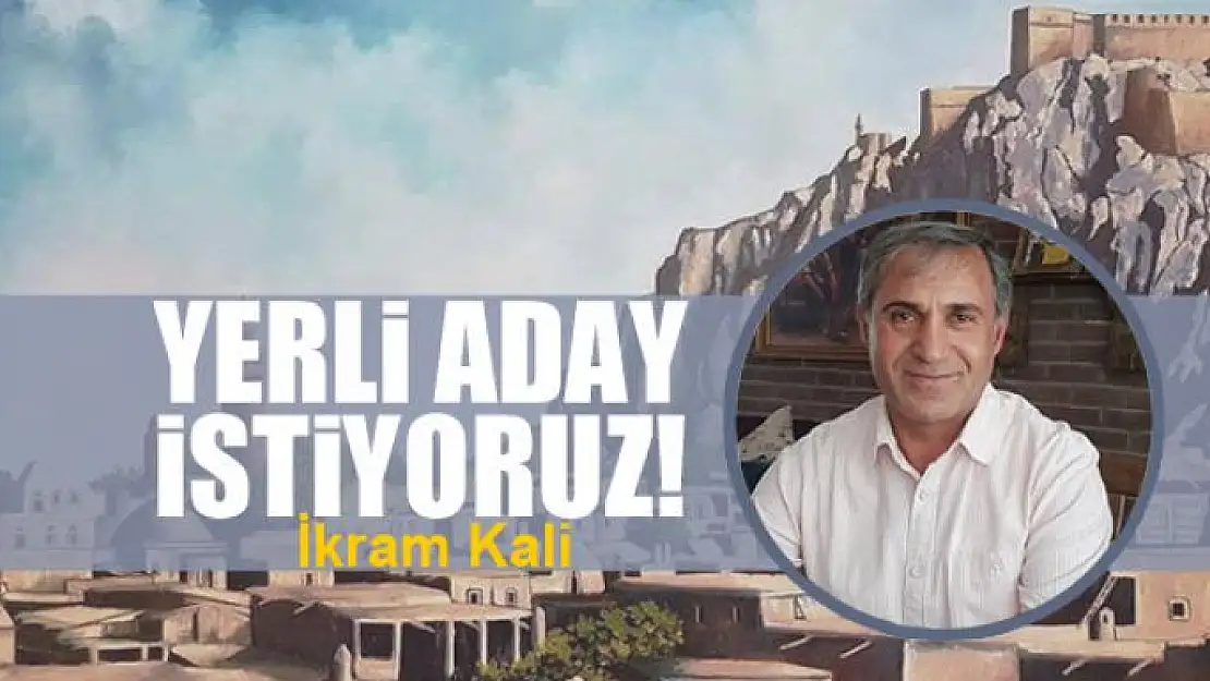 Yerli aday istiyoruz!