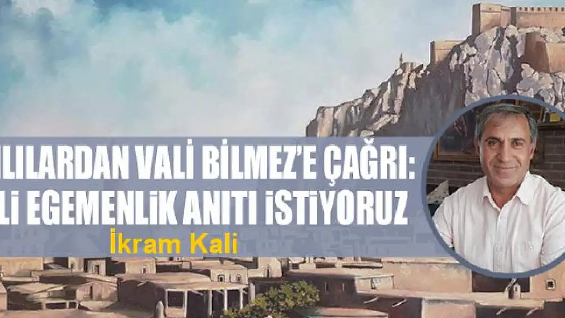 Vanlılardan Vali Bilmez'e çağrı: Milli Egemenlik Anıtı İstiyoruz