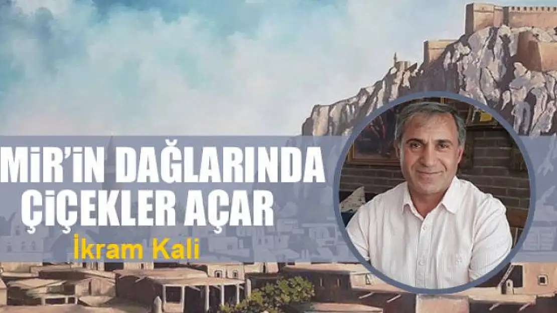 İzmir'in dağlarında çiçekler açar