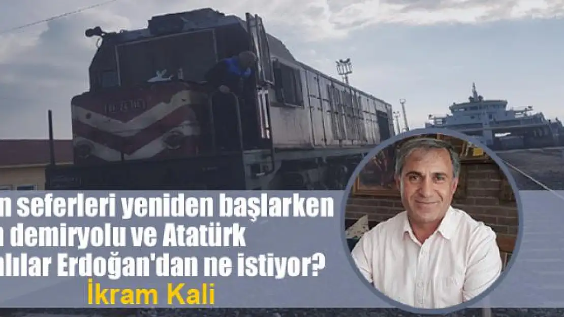 Tren seferleri yeniden başlarken