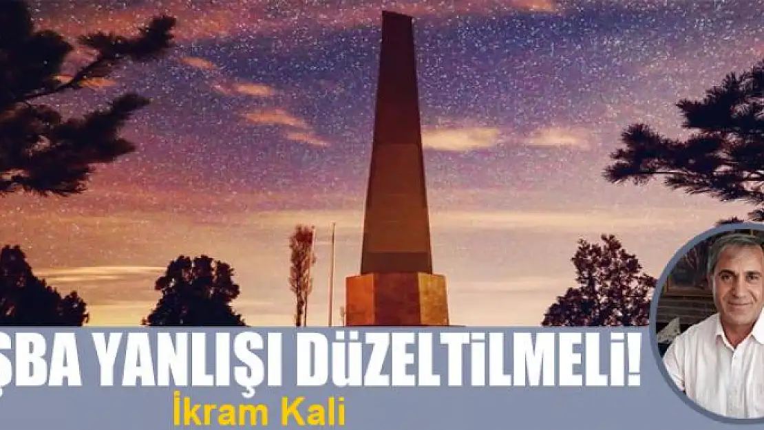 Tuşba yanlışı düzeltilmeli!