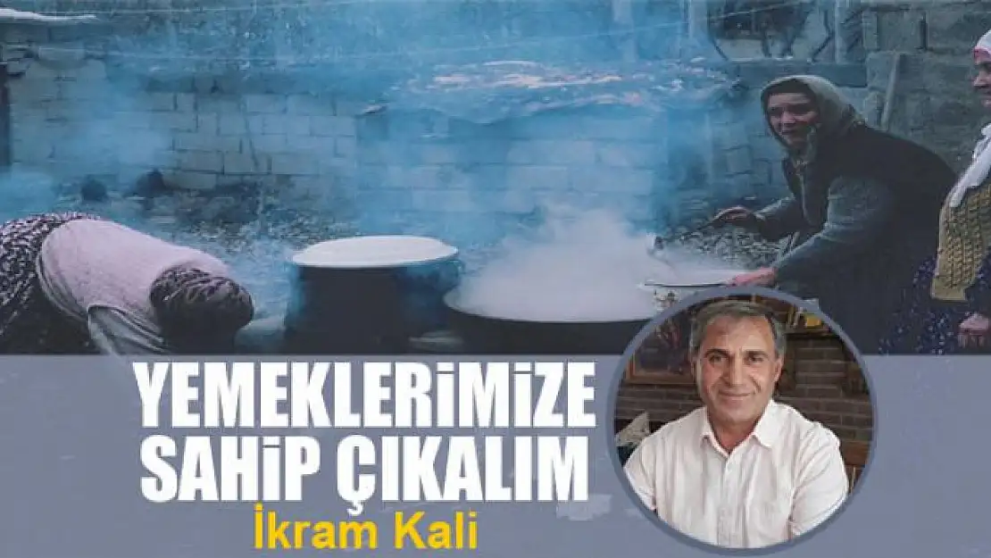 Yemeklerimize sahip çıkalım