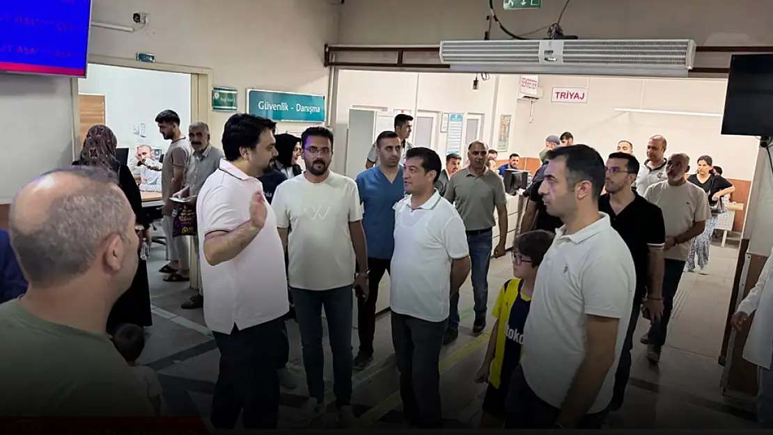 İl Sağlık Müdürü Dr. Tosun, Erciş Devlet Hastanesi'ni ziyaret etti