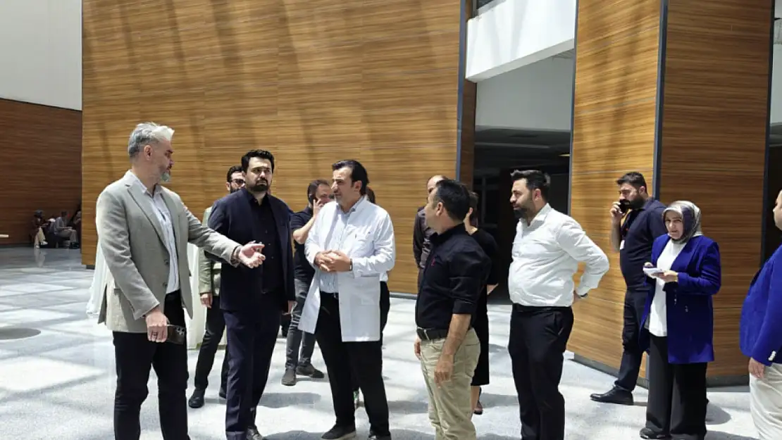 İl Sağlık Müdürü Tosun'dan hastane ziyareti