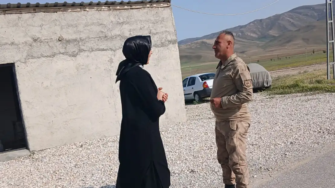 Ilıkan'dan güvenlik korucularına bayram ziyareti
