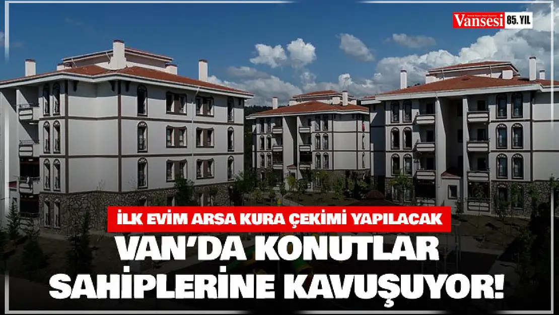 'İlk Evim Arsa' kuraları 55 ilde 39 bin 380 hak sahibi için çekilecek