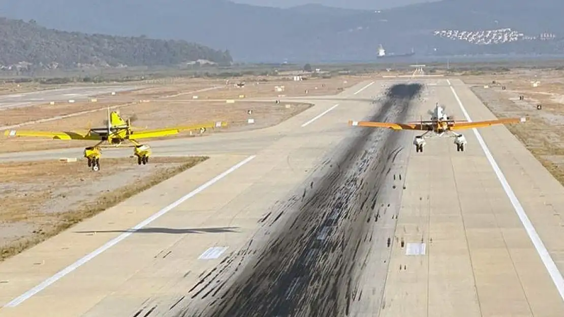 İlk yerli yangın söndürme helikopteri 'Nefes' Rodos'ta