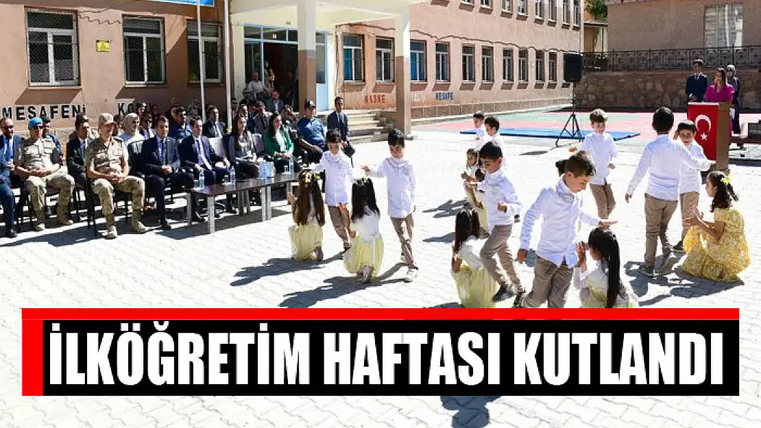 İlköğretim Haftası kutlandı