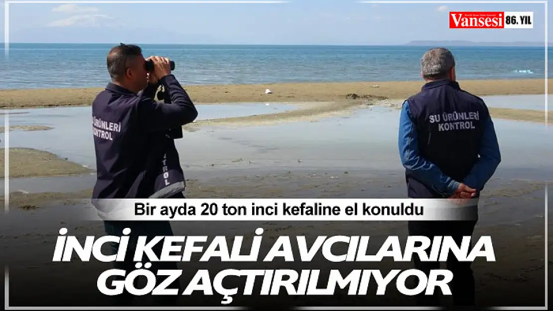 İnci kefali avcılarına göz açtırılmıyor!  Bir ayda 20 ton inci kefaline el konuldu