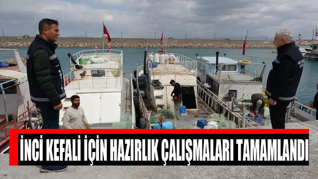 İnci kefali için hazırlık çalışmaları tamamlandı