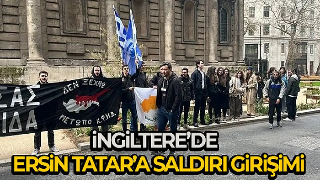 İngiltere'de, KKTC Cumhurbaşkanı Tatar'ın konvoyuna saldırı girişimi