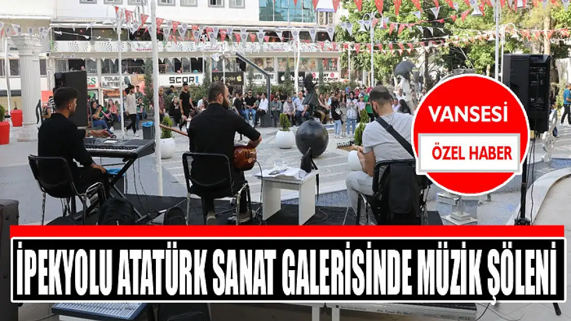 İpekyolu Atatürk Sanat Galerisinde müzik şöleni