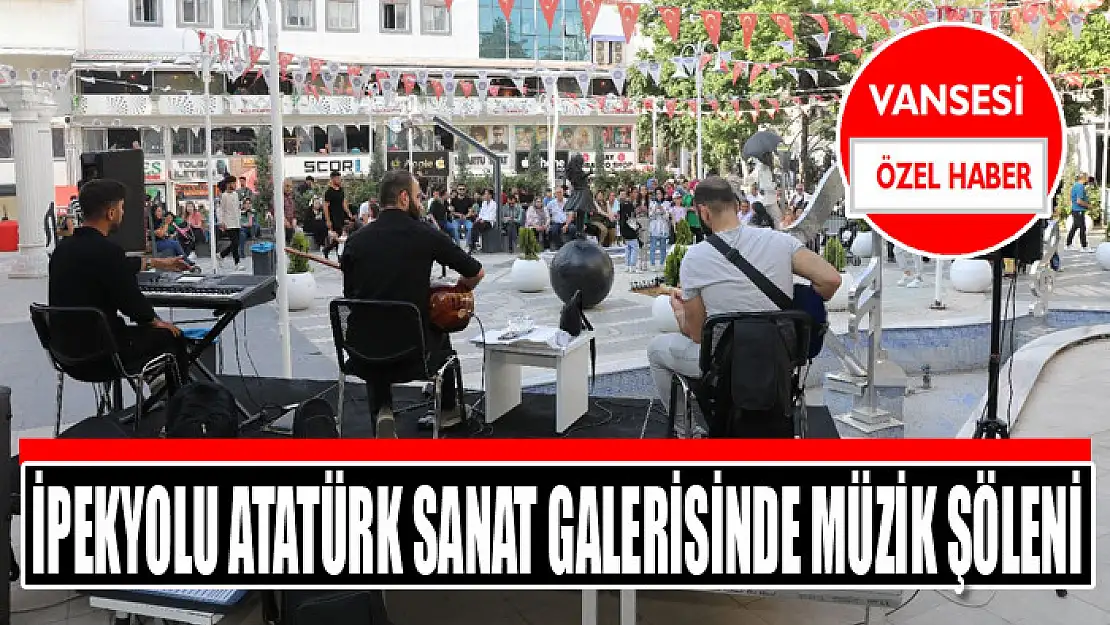 İpekyolu Atatürk Sanat Galerisinde müzik şöleni