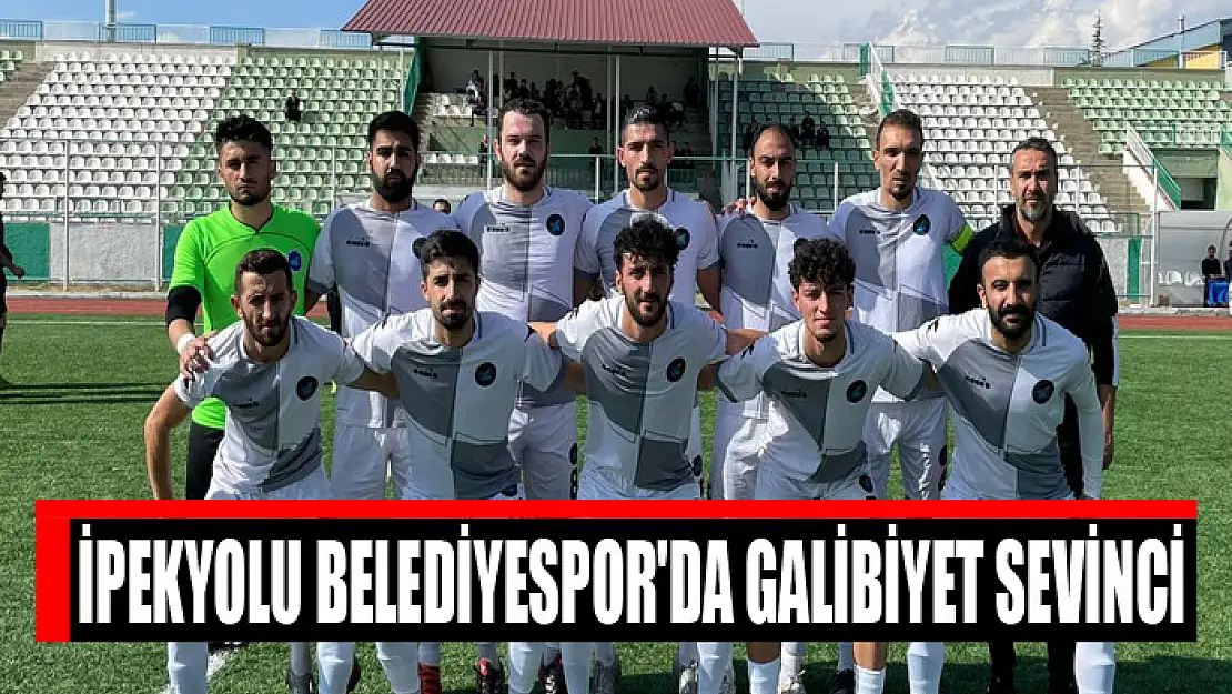 İpekyolu Belediyespor'da galibiyet sevinci